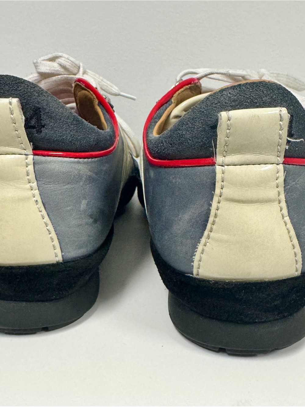 DSquared2 'Kick It!' Navy and White Men's Sneakers - Picture 5 of 8
